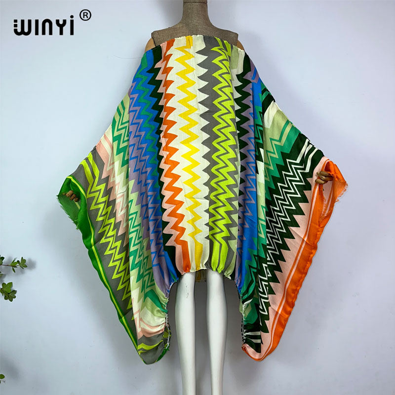 Summer Clothing Colors - WINYI Women Sexy One Neck Maxi