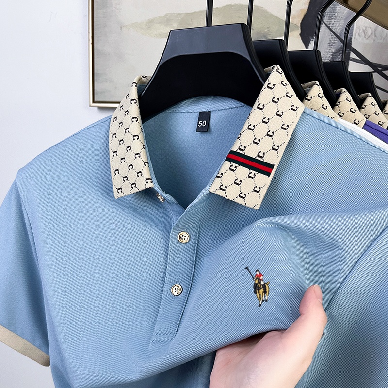 Summer Clothing Men Linen - Summer new ice silk breathable short