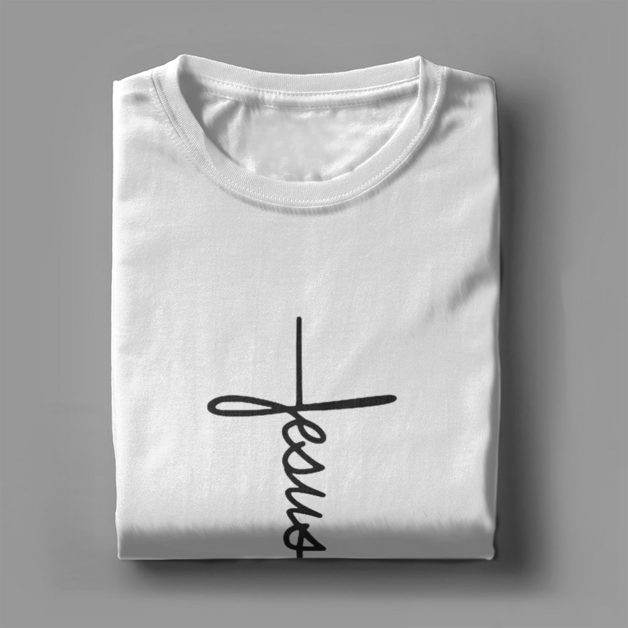 Men T-Shirts Jesus Name as a C - огляд і ціна Summer Clothing Names