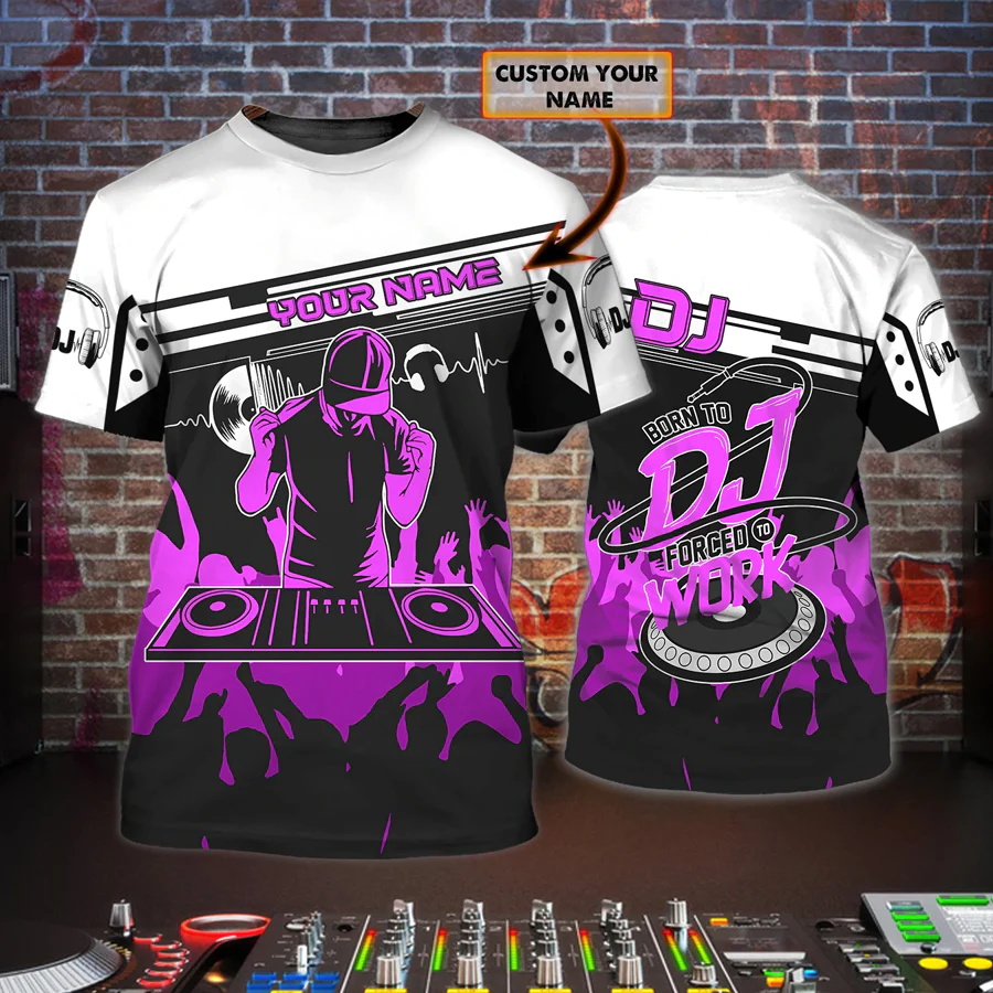 Newest Summer Men's T-shirt DJ - огляд і ціна Summer Clothing Names