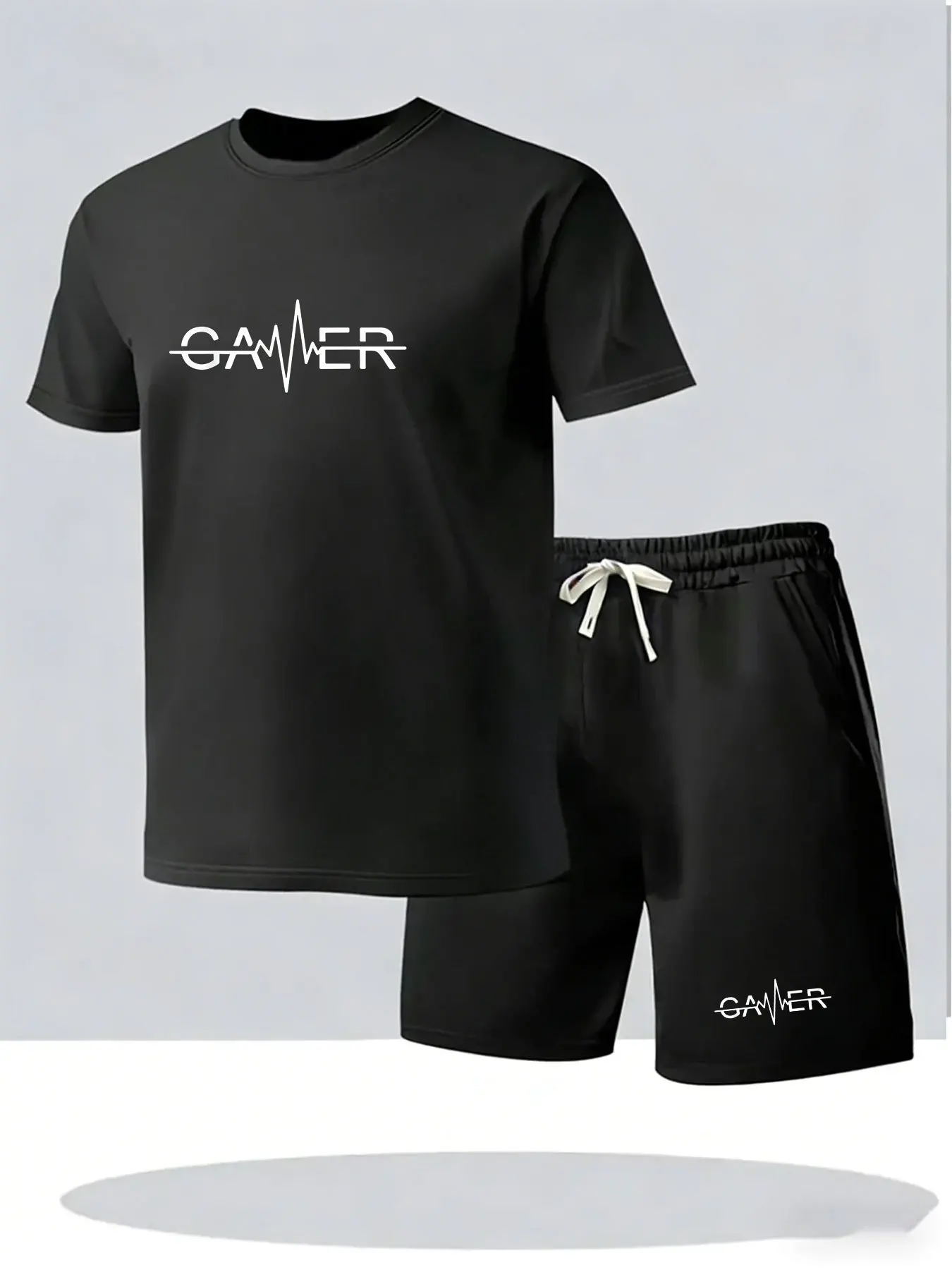Men Summer 2 Piece Outfit Crew - огляд і ціна Summer Clothing Outfits