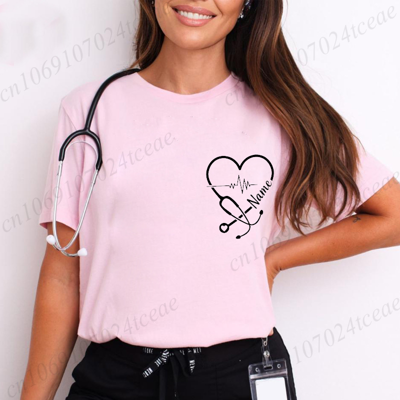 Custom Nurse Personalized Shir - огляд і ціна Summer Clothing Names