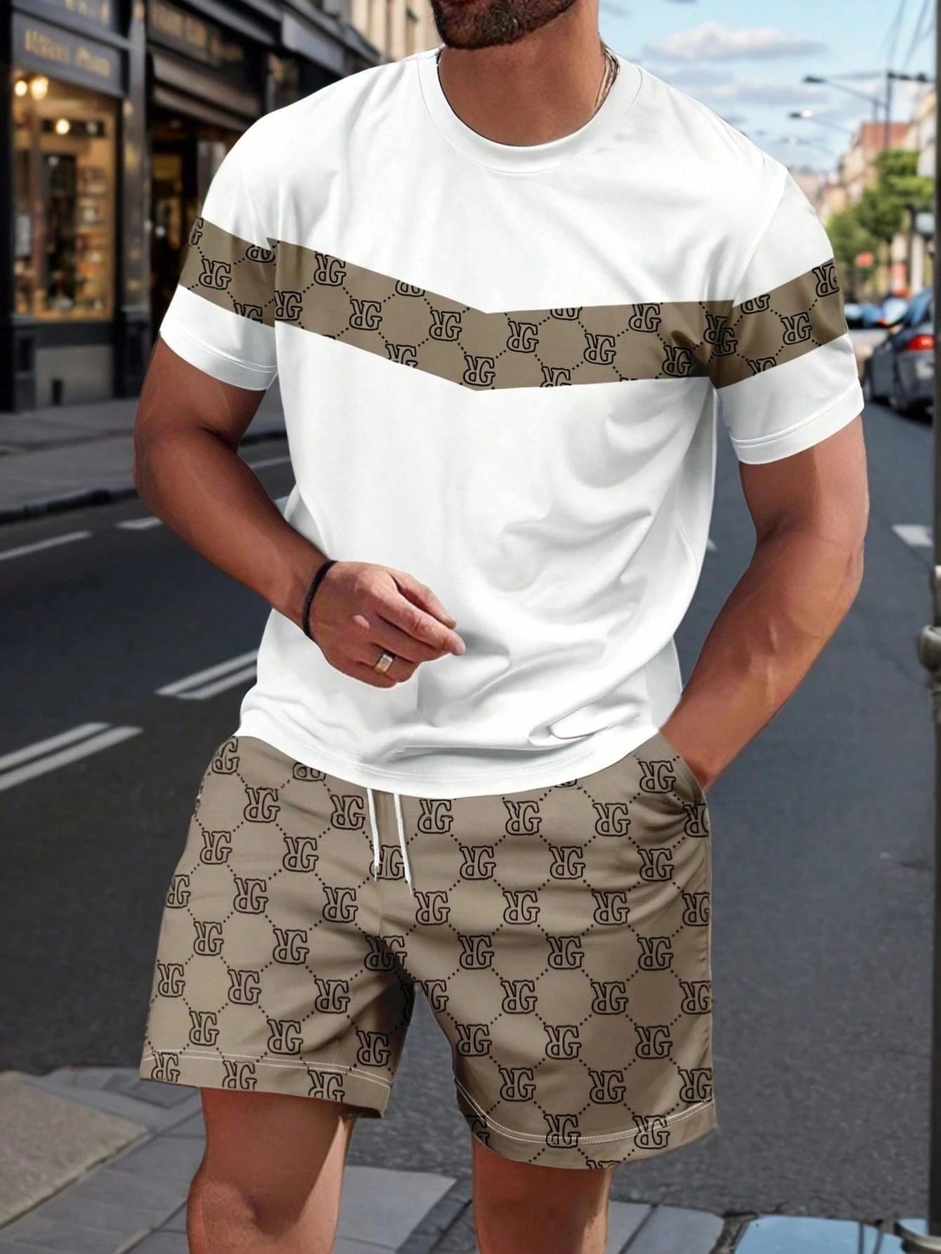 2026 Summer Men's Suit with 3D - огляд і ціна Summer Clothing Men Fashion