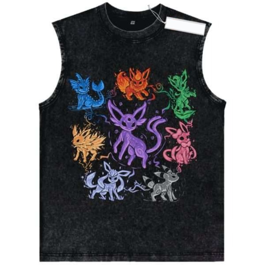 Vintage Washed Pokemon Charact - огляд і ціна Summer Edition Clothing