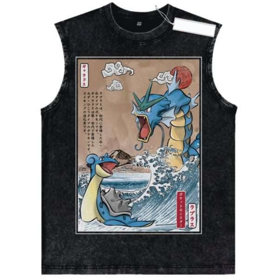 Vintage Washed Pokemon Charact - огляд і ціна Summer Edition Clothing