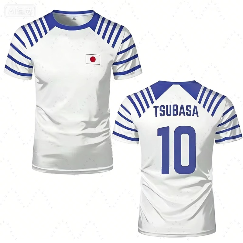 2026 Hot Captain Tsubasa Anime - огляд і ціна Summer Edition Clothing