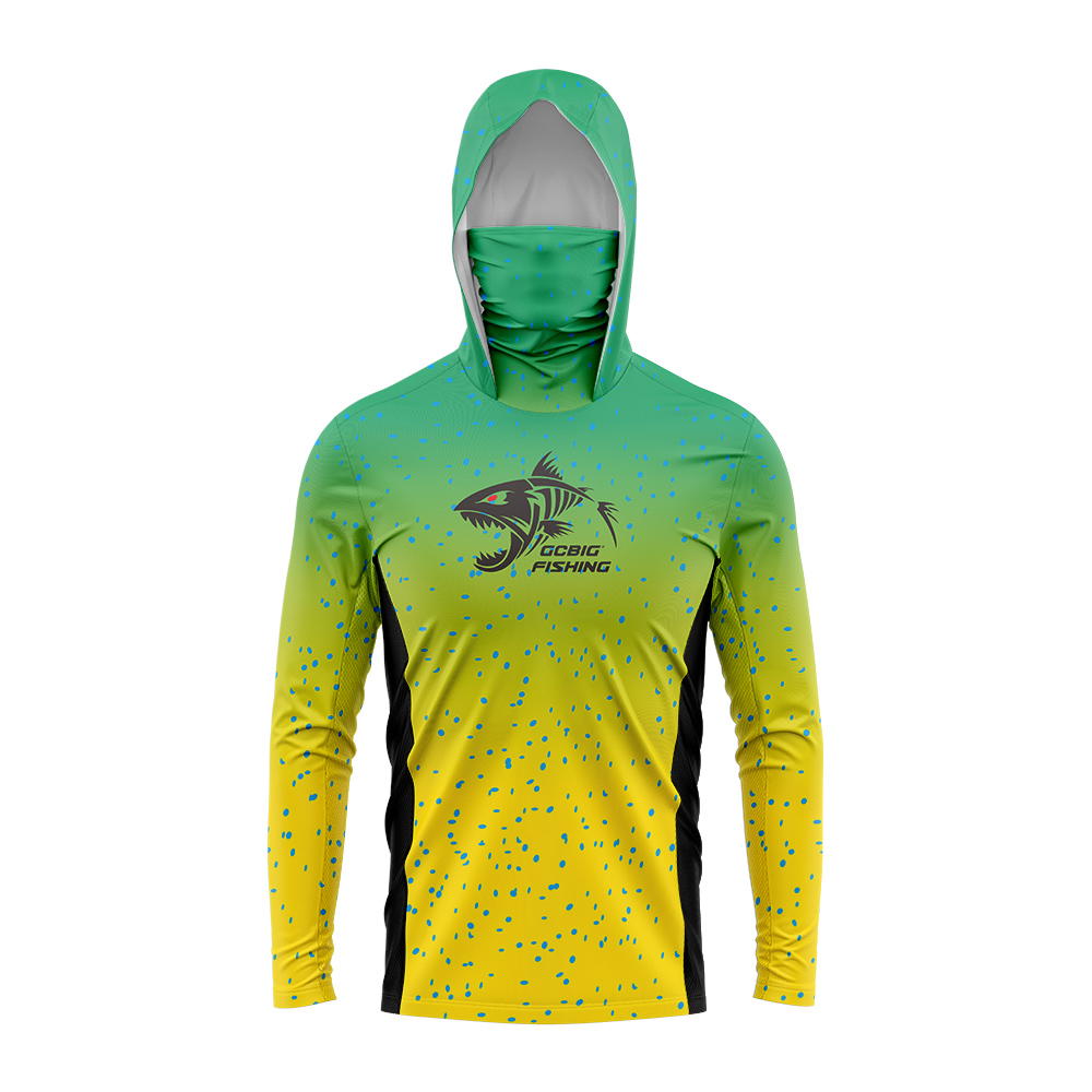 UPF50+ Hooded Fishing Shirt Bu - огляд і ціна Summer Clothing Trend