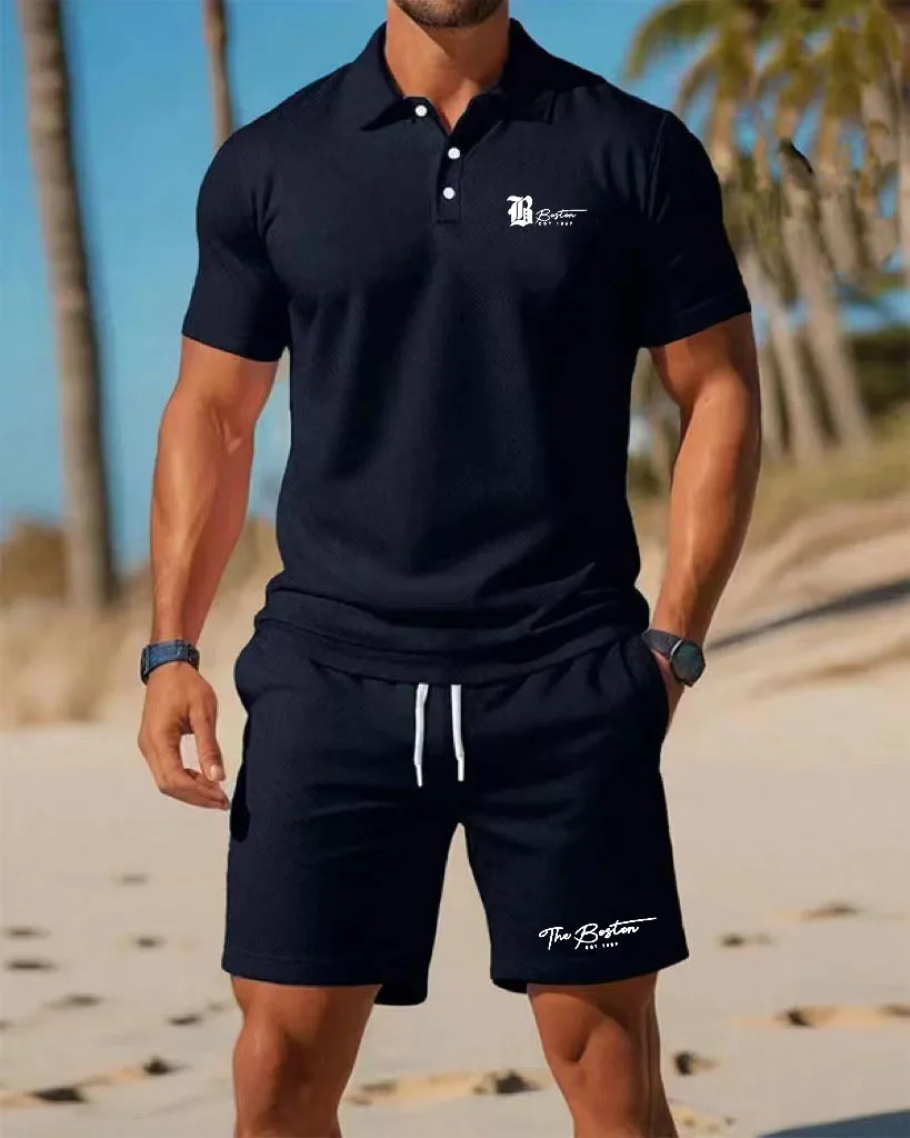 Summer New Men's Polo Shirt Se - огляд і ціна Summer Clothing Men Fashion