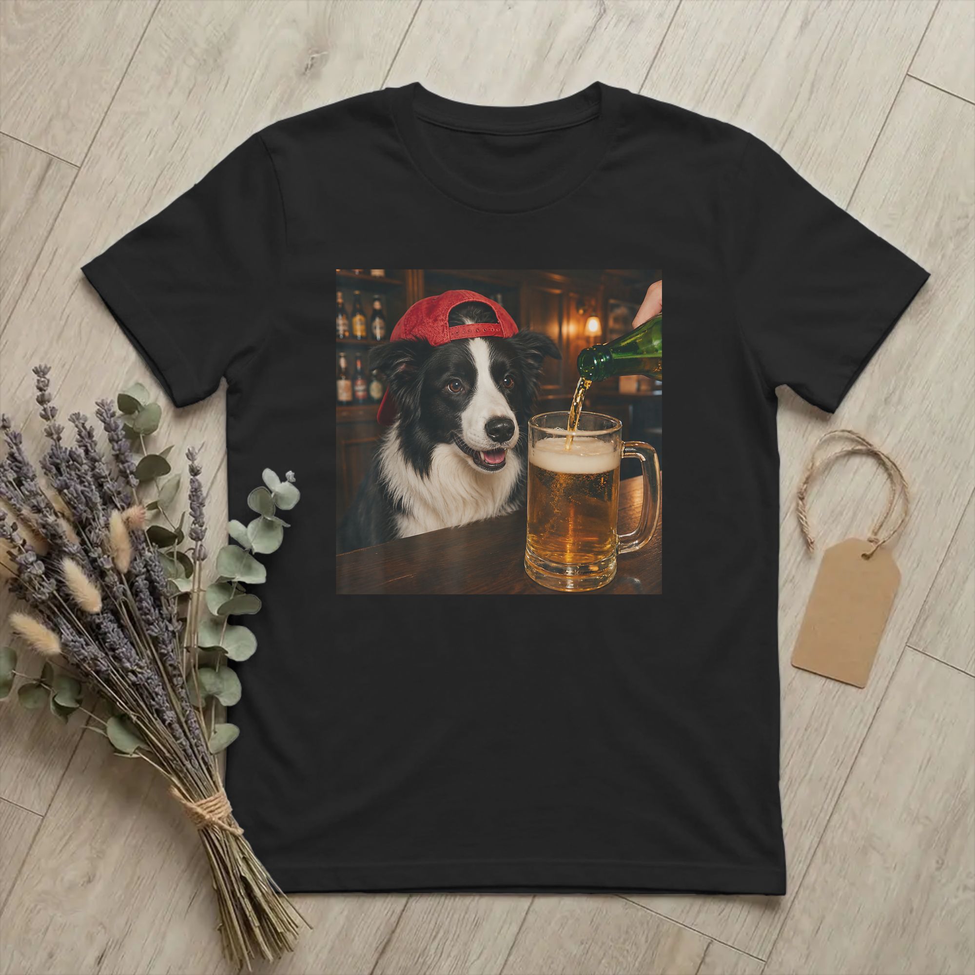 Men Border Collie Drinking Bee - огляд і ціна Summer Clothing Ideas