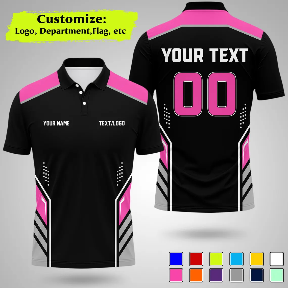 New Personalized Team Polo Shi - огляд і ціна Summer Clothing Names