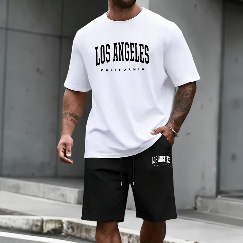 Men's Tracksuit Short Sleeve T - огляд і ціна Summer Clothing Outfits