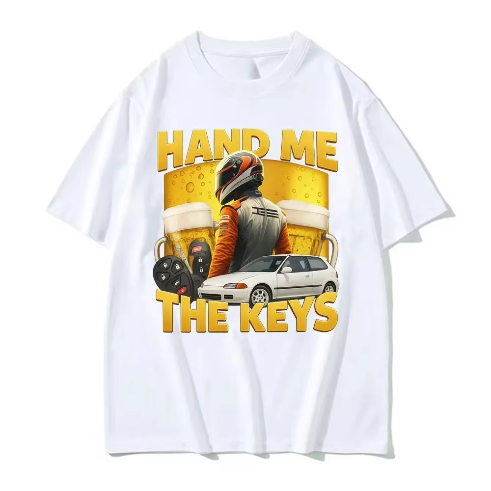 Funny Hand Me The Keys Alcohol - огляд і ціна Summer Clothing Drive