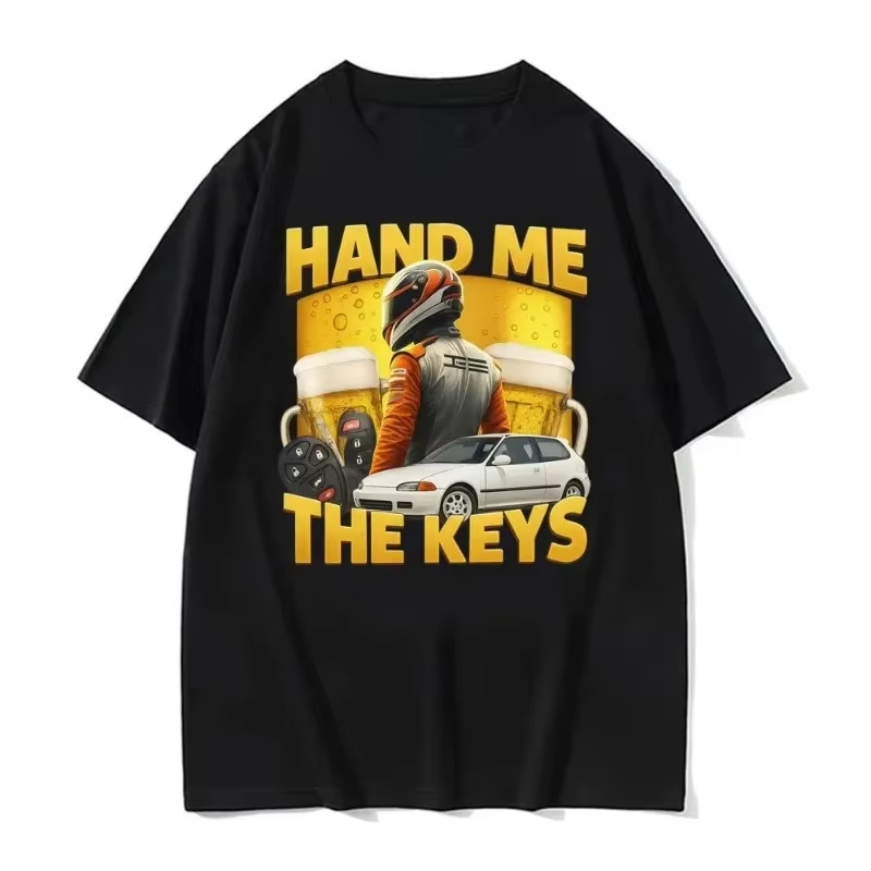 Funny Hand Me The Keys Alcohol - огляд і ціна Summer Clothing Drive