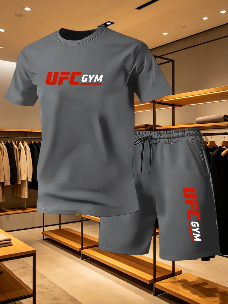 Men's Fashion T-shirt Shorts U - огляд і ціна Summer Quotes