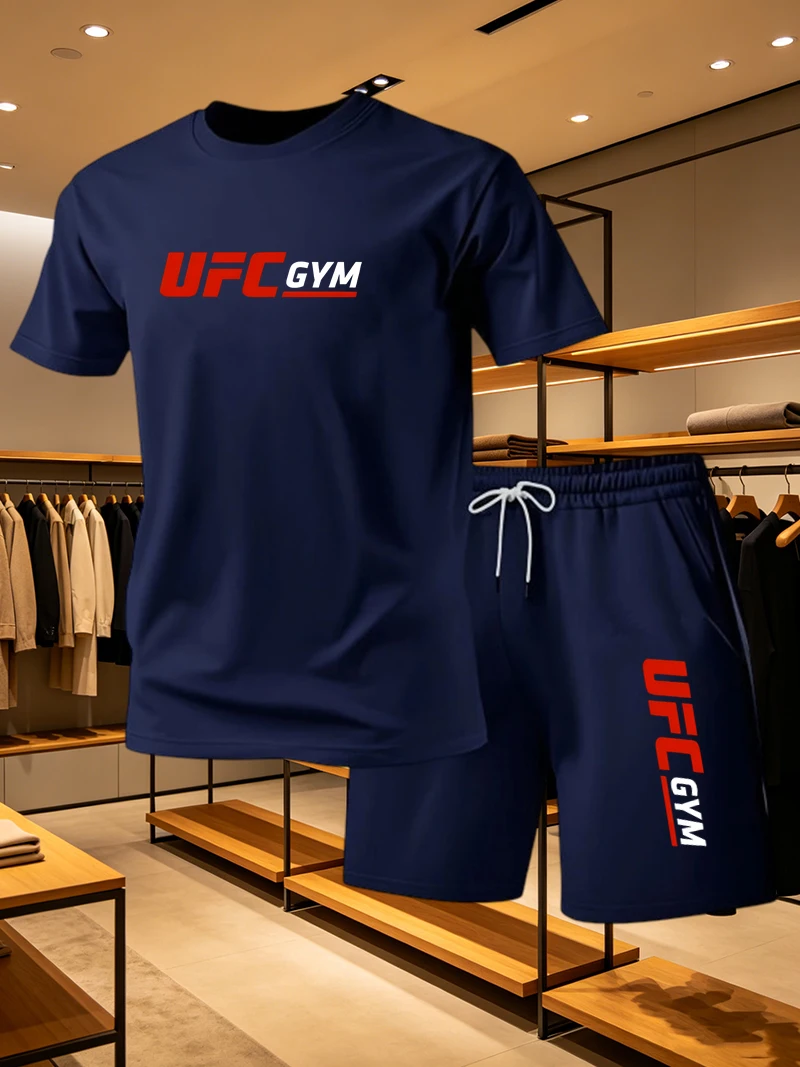 Men's Fashion T-shirt Shorts U - огляд і ціна Summer Quotes