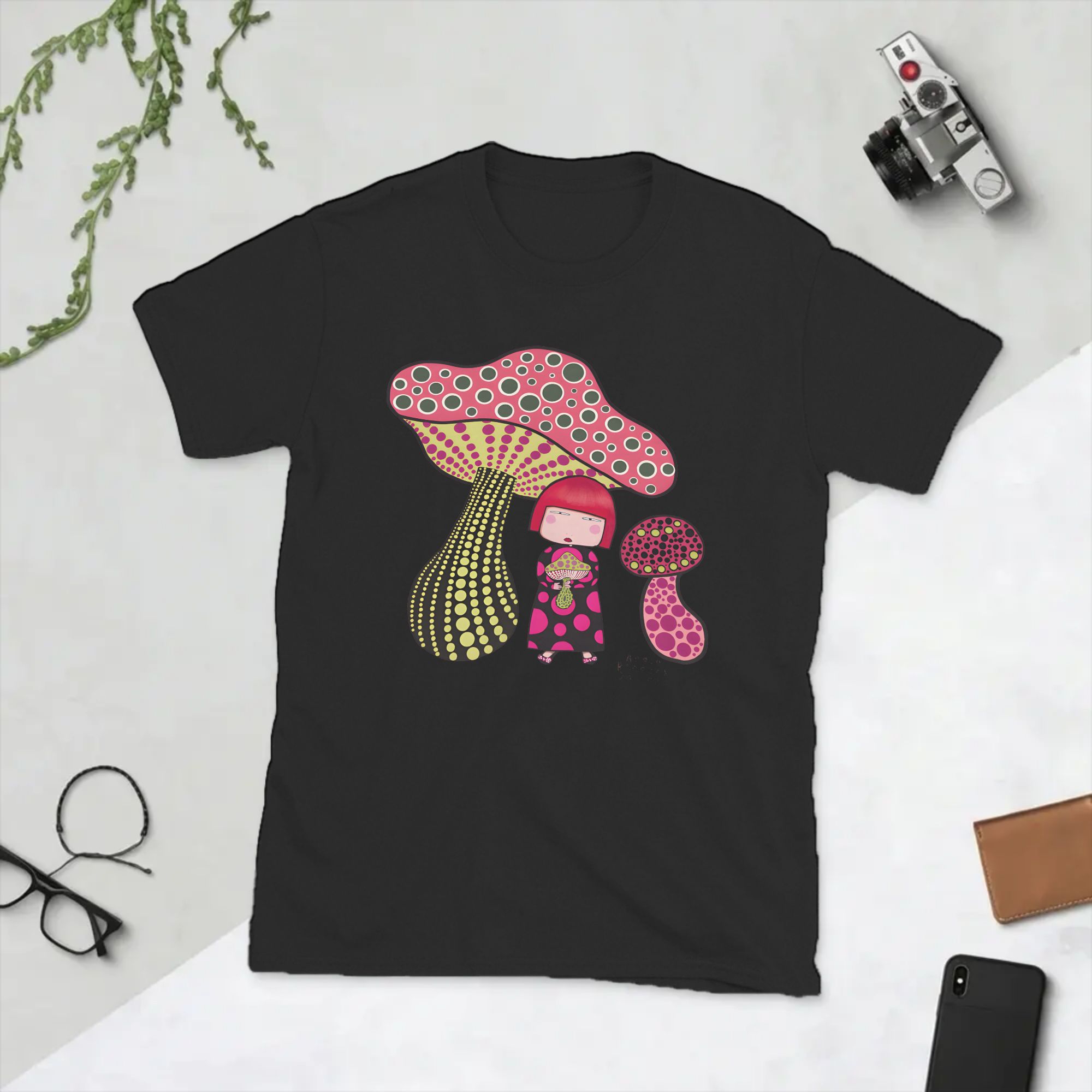 Men's Mushrooms Girl Y-Yayoi K - огляд і ціна Summer Clothing Ideas