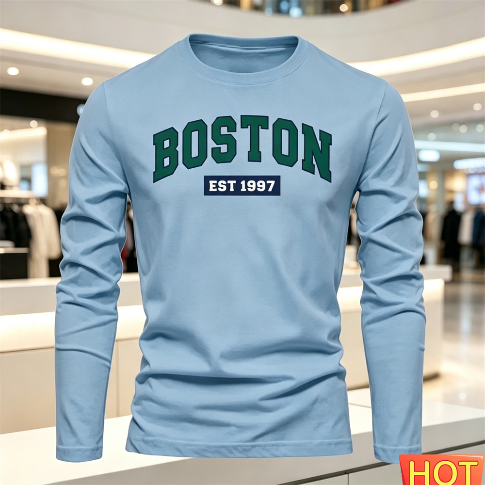 Autumn Summer Men's long sleev - огляд і ціна Summer Clothing Men Fashion