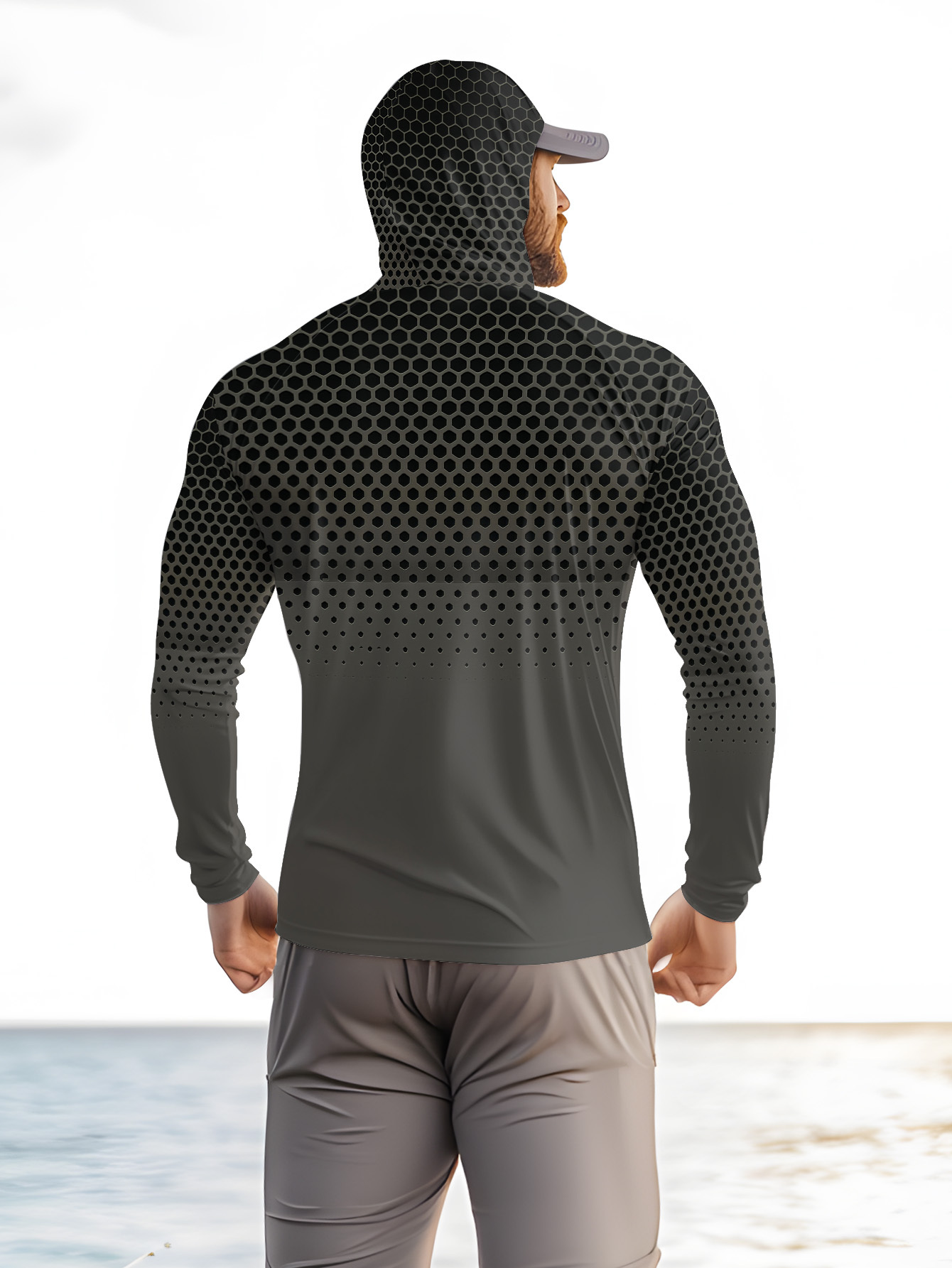 Men Summer UPF50+ Fishing Hood - огляд і ціна Summer Clothing Trend