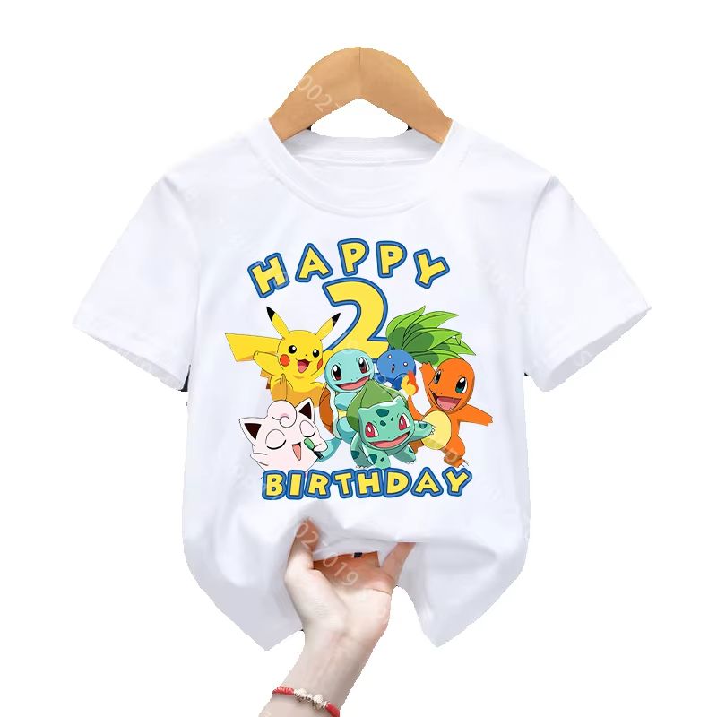 Happy Birthday T Shirt Cartoon - огляд і ціна Summer Edition Clothing