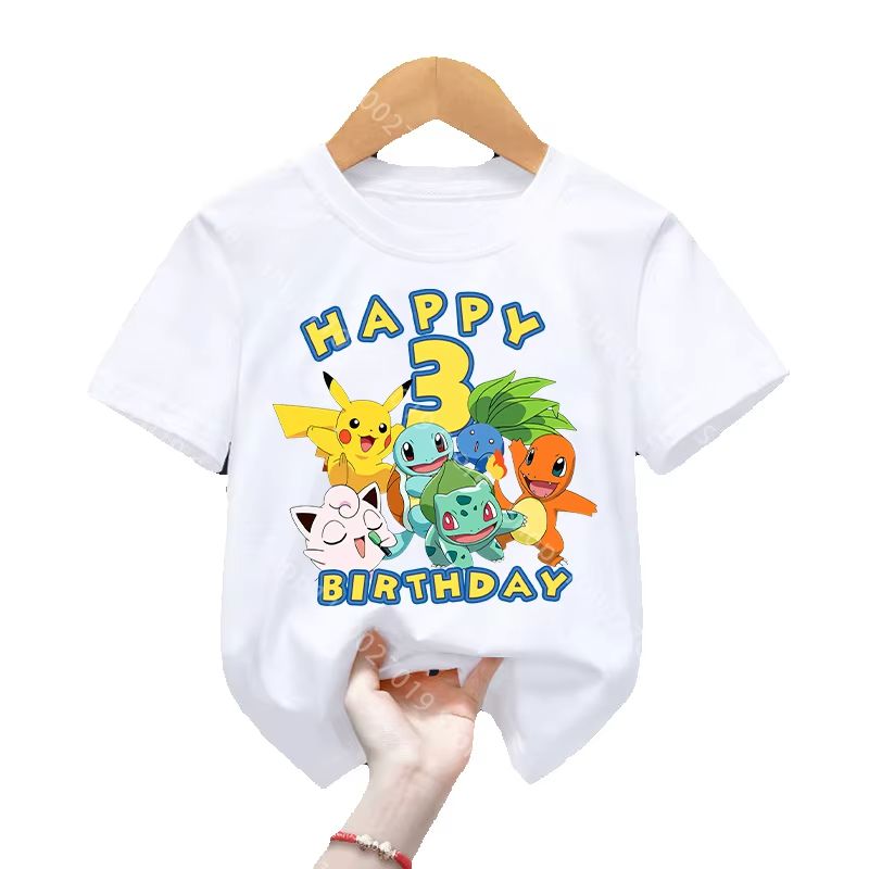 Happy Birthday T Shirt Cartoon - огляд і ціна Summer Edition Clothing