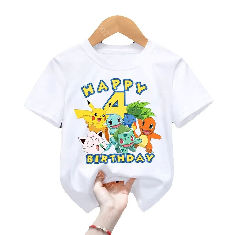 Happy Birthday T Shirt Cartoon - огляд і ціна Summer Edition Clothing