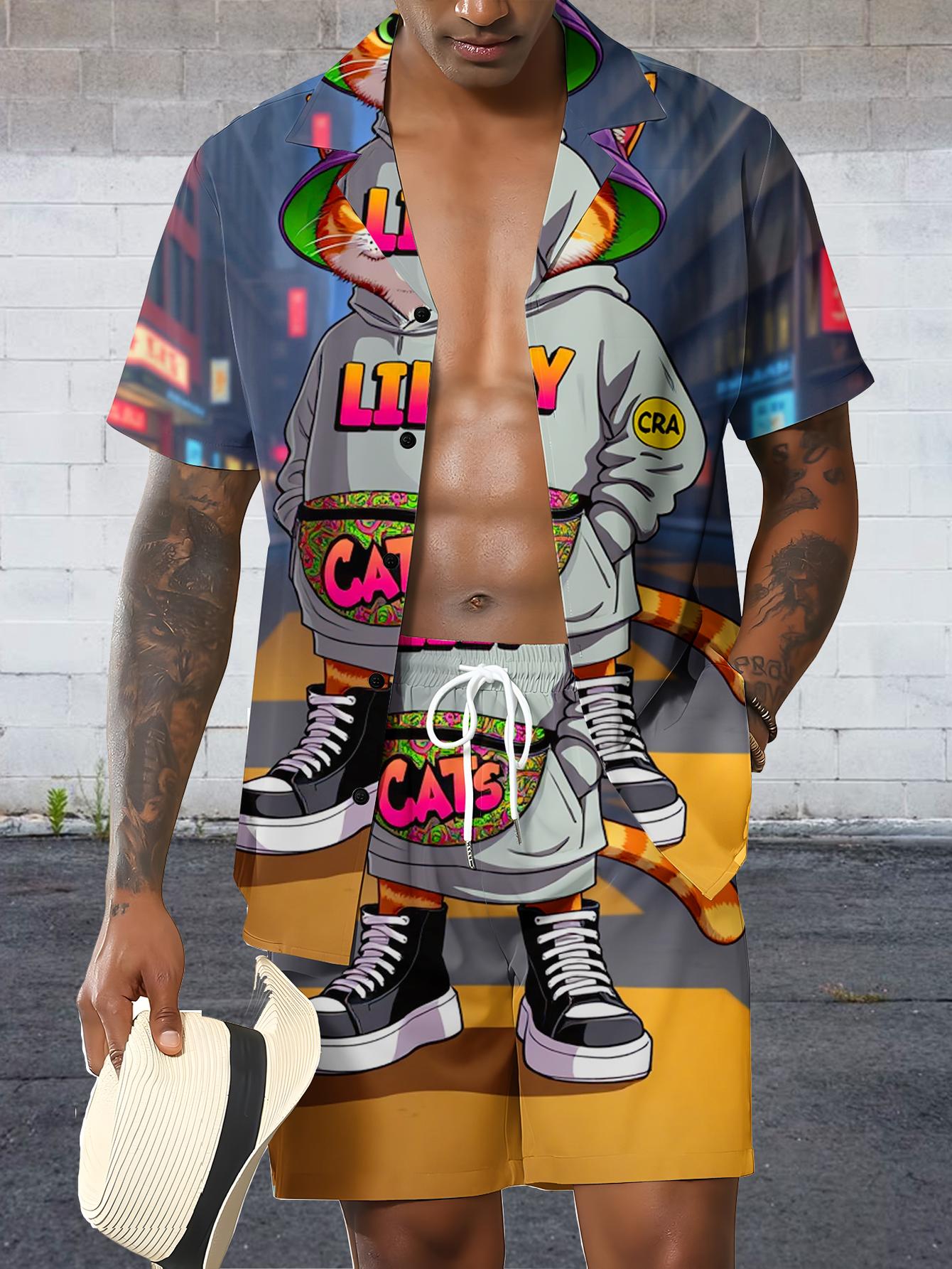 Men's Shirt Sets 2026 Spring/S - огляд і ціна Summer Clothing Outfits