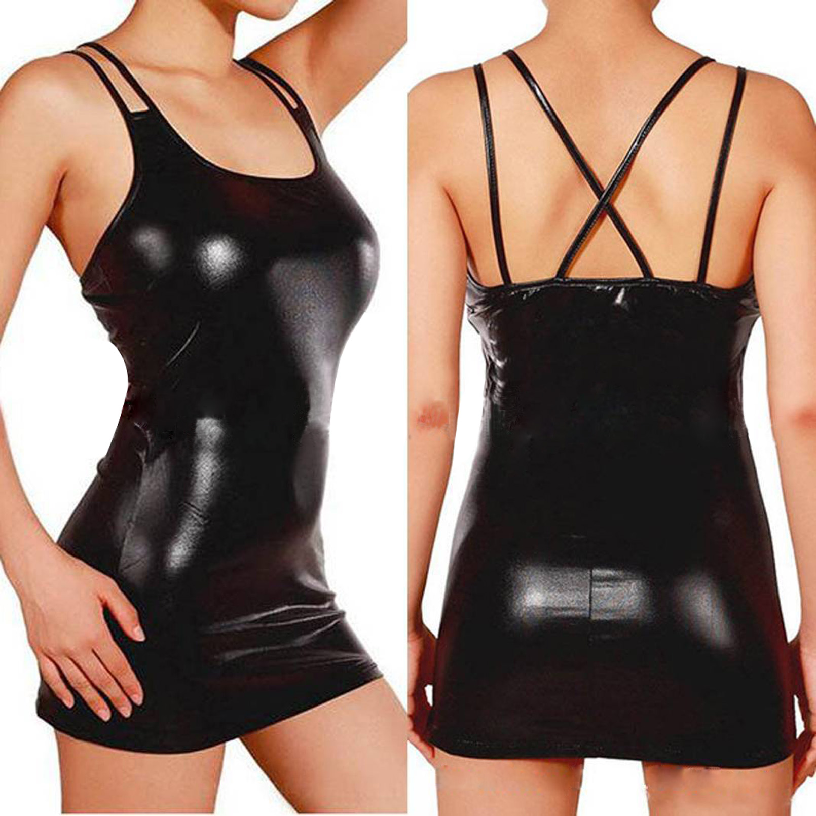 Sexy Erotic Hot Pu Metallic Le - огляд і ціна One Summer Clothing Uk