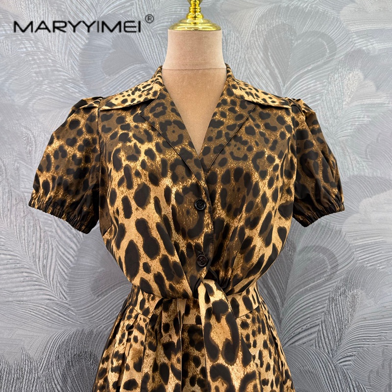 MARYYIMEI Fashion leopard prin - огляд і ціна Summer Edition Clothing
