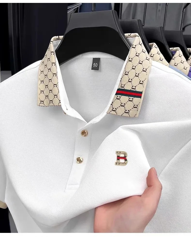 High end brand men's short sle - огляд і ціна Summer Clothing Men Linen