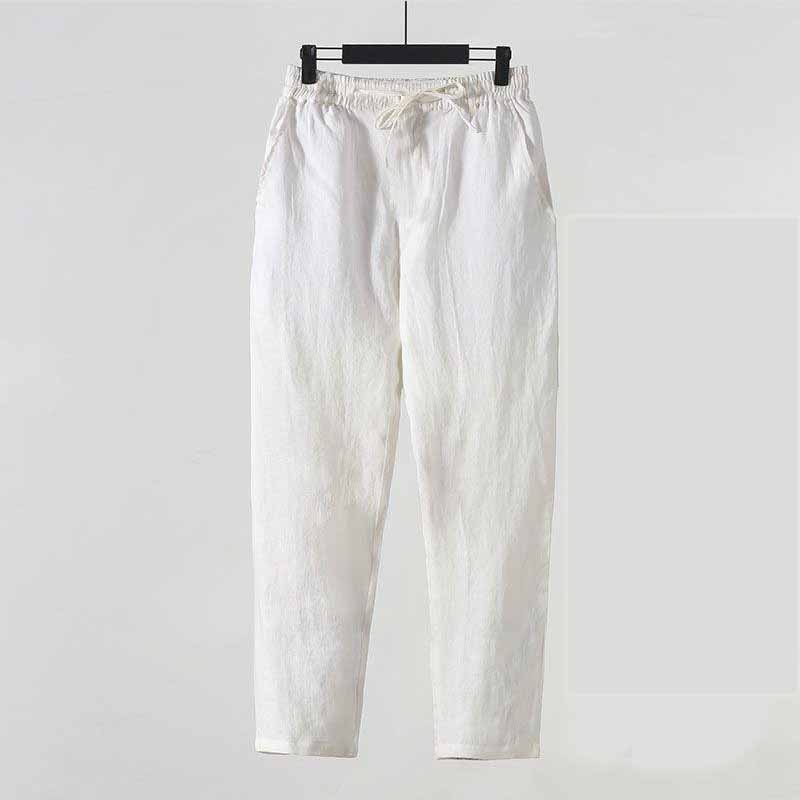 Summer Chinese Style Straight  - огляд і ціна Summer Clothing Men Linen