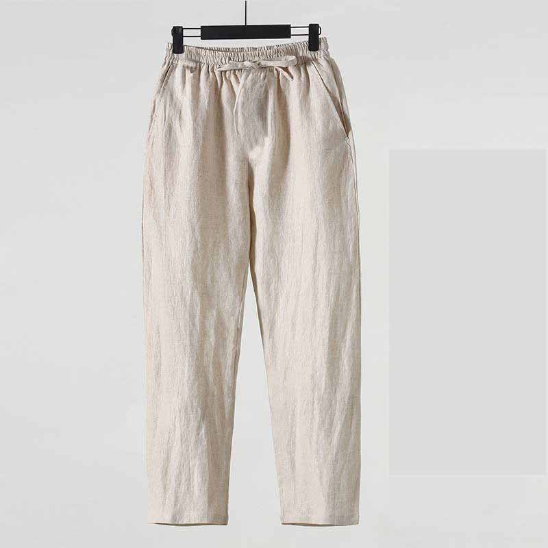 Summer Chinese Style Straight  - огляд і ціна Summer Clothing Men Linen