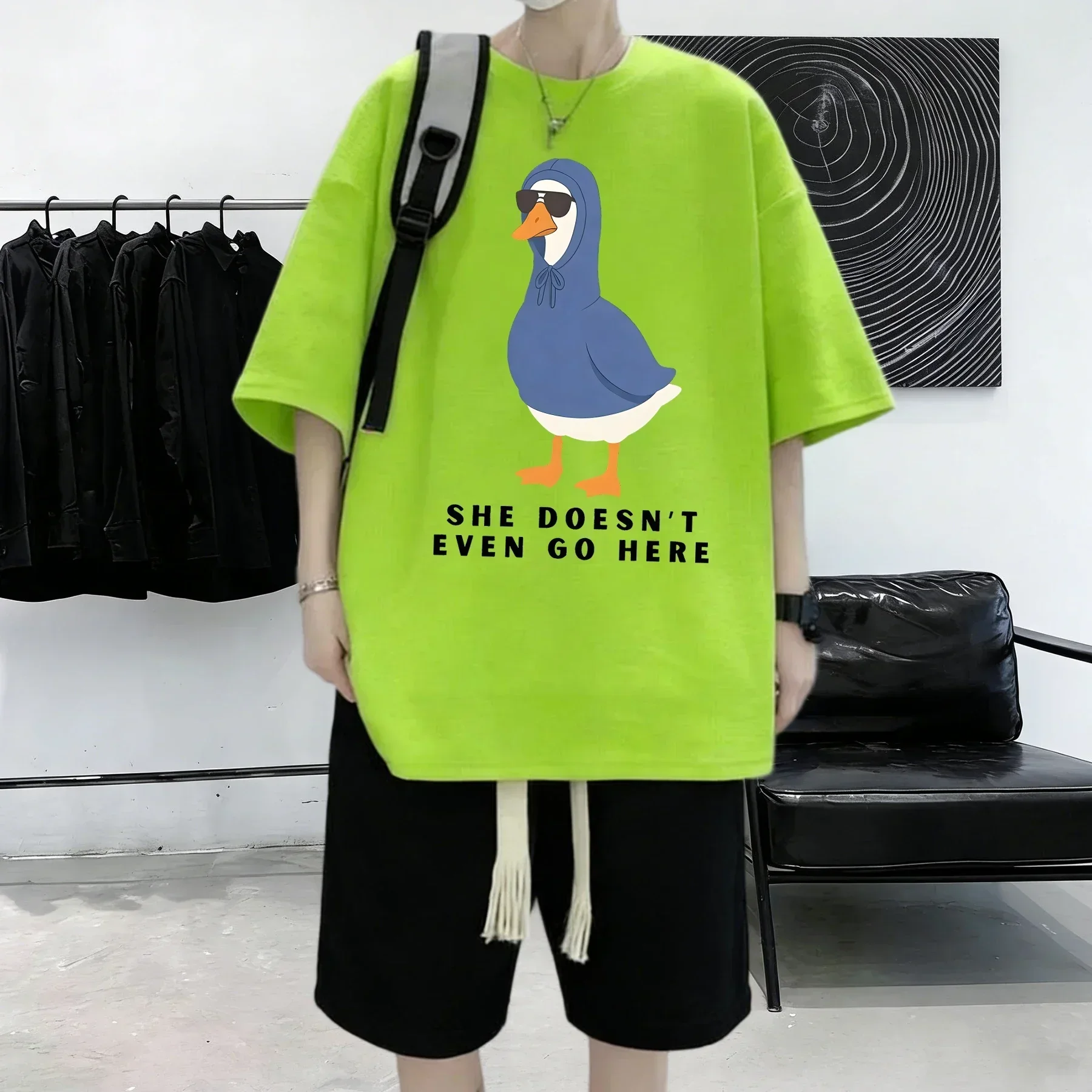 She Doesn'T Even Go Here Print - огляд і ціна Summer Clothing Not Shein