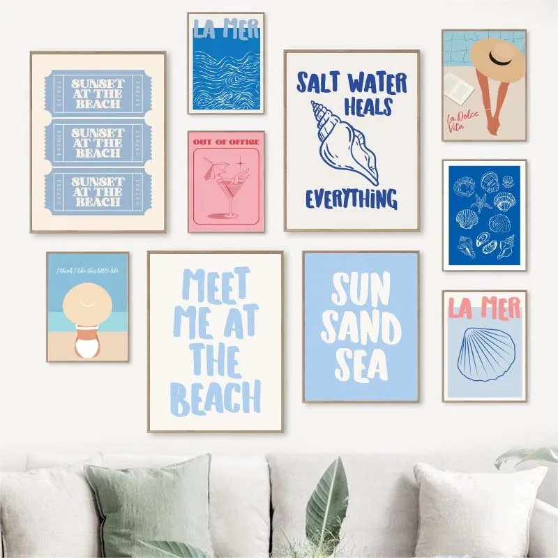 1pc framelessSeashells Meet Me - огляд і ціна Summer Quotes