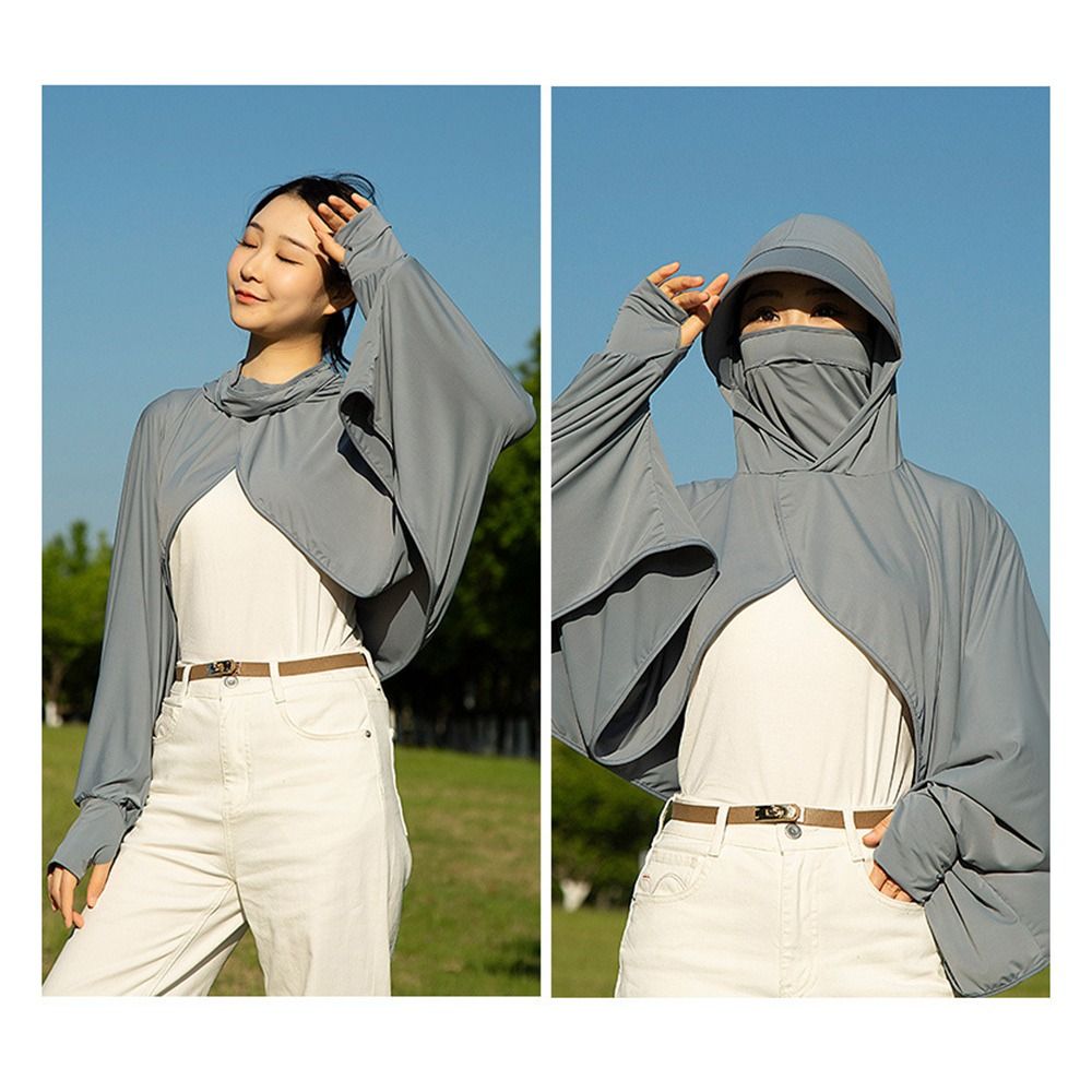 Ice Silk Sunscreen Shawl Long  - огляд і ціна Summer Clothing Drive