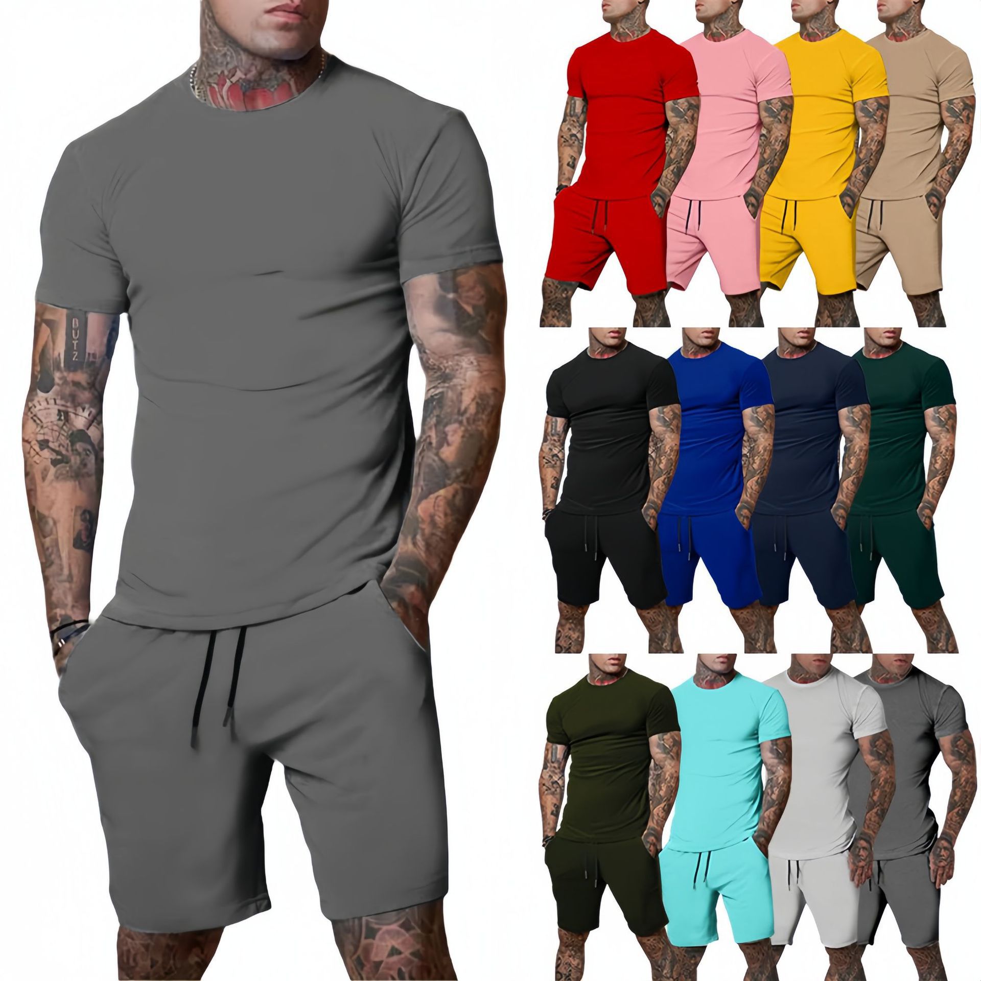 Fashionable and Casual Summer  - огляд і ціна Summer Clothing Men Fashion
