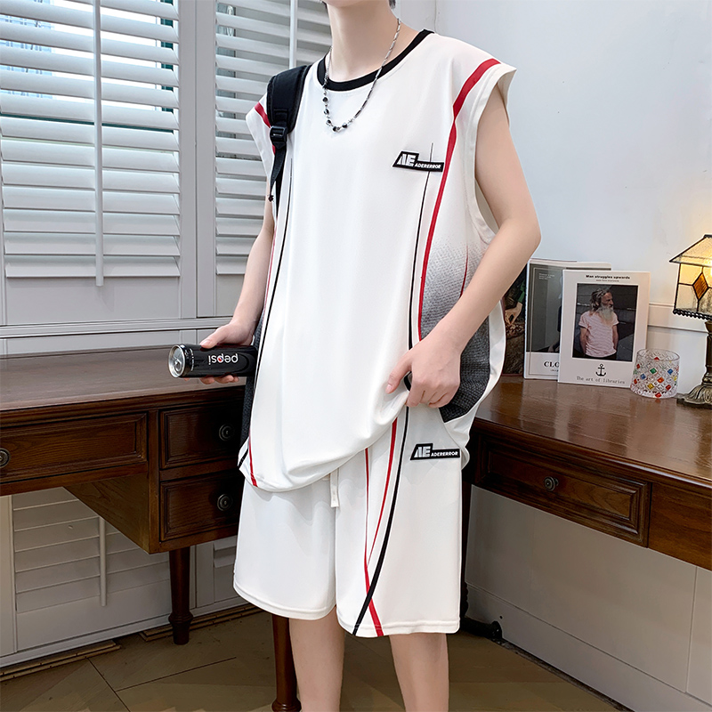 Men's Casual 2-Piece Sportswea - огляд і ціна Summer Clothing Men Fashion