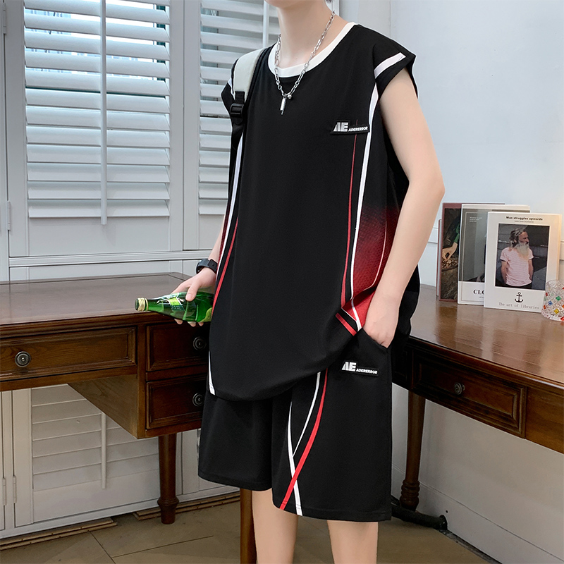 Men's Casual 2-Piece Sportswea - огляд і ціна Summer Clothing Men Fashion