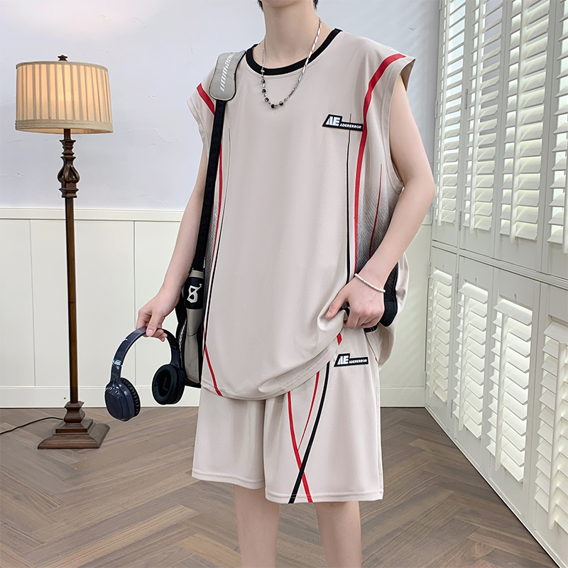 Men's Casual 2-Piece Sportswea - огляд і ціна Summer Clothing Men Fashion