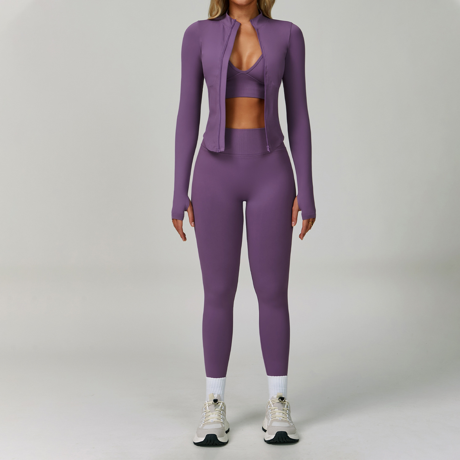 2/3PCS Yoga Suit Sports Set Wo - огляд і ціна Yours Clothing Summer Jackets